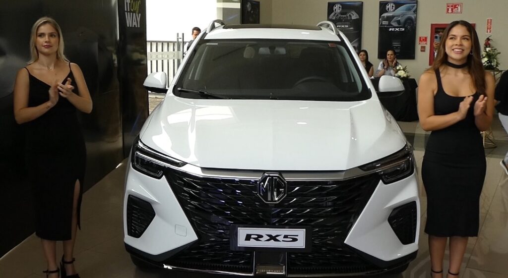 MG MOTOR presentó el nuevo RX5